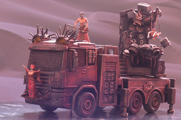 voiture gaslands camion